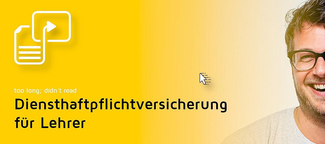Diensthaftpflichtversicherung für Lehrer | tl;dr-Videoclip | OPTINVEST Beamte