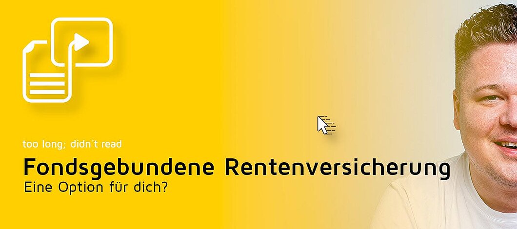 Wie du die beste fondsgebundene Rentenversicherung findest | tl;dr-Videoclip | OPTINVEST Beamte